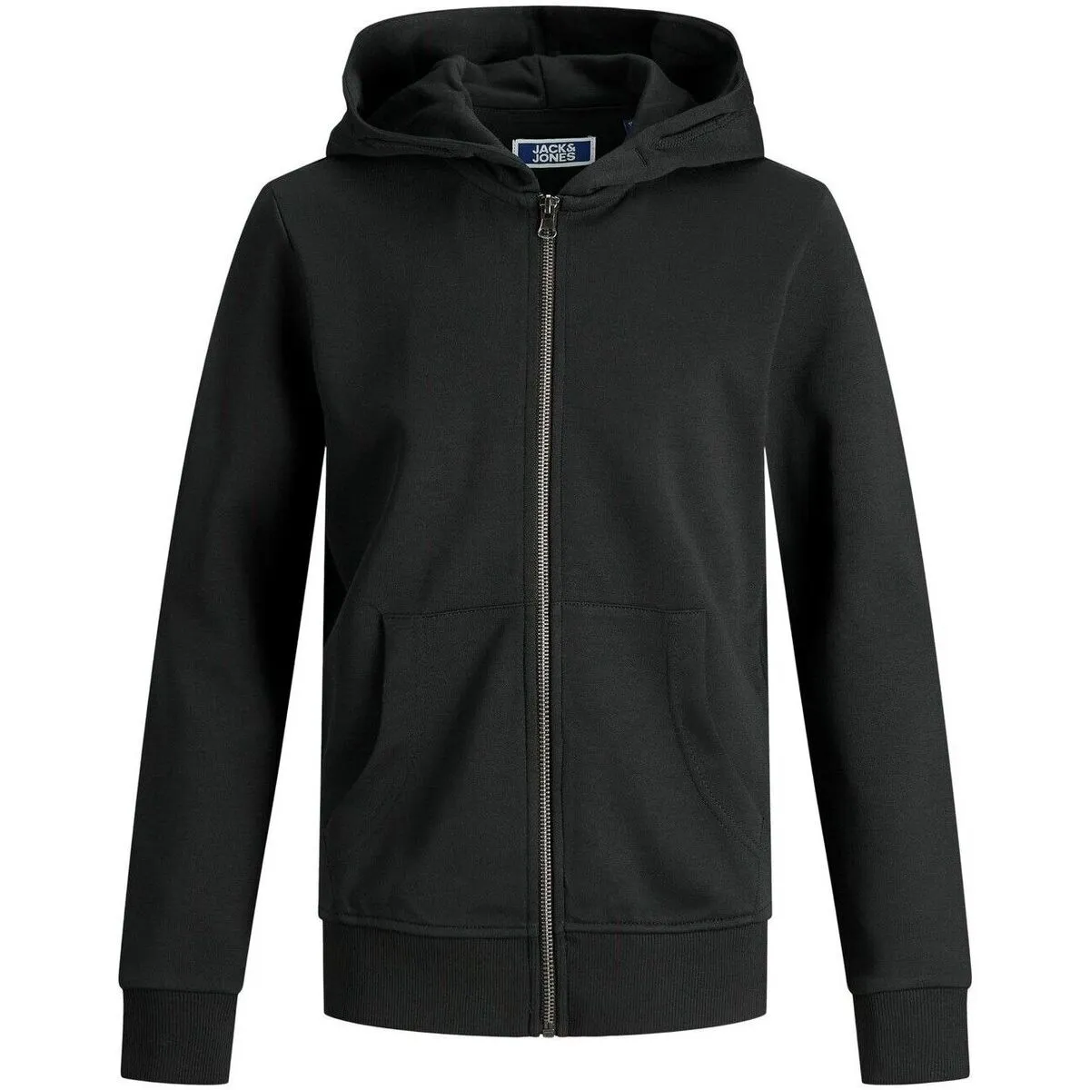 12182519 SWEAT ZIP HOODBLACK