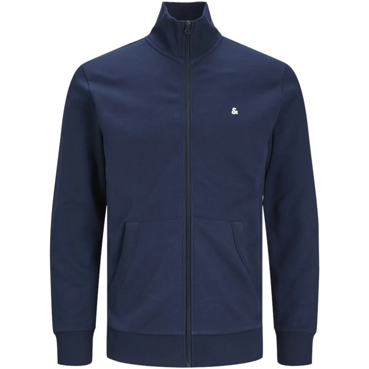 12250737 JJEPAULOS SWEAT ZIP NOOS NAVY BLAZER