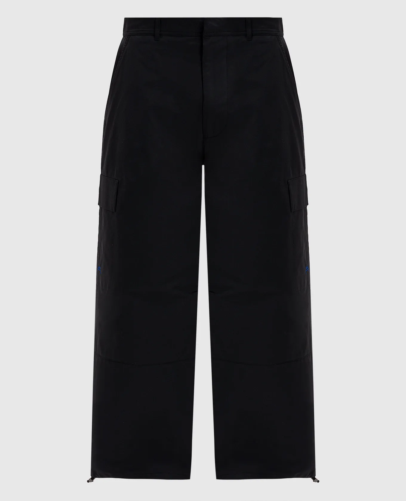 A Cold Wall Black pants with logo embroidery