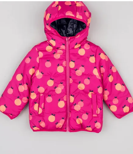 Abrigo Bebé Losan Plumifero Estampado