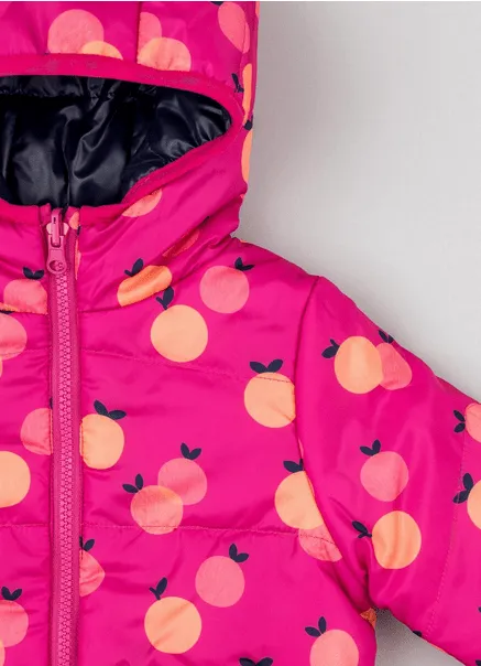 Abrigo Bebé Losan Plumifero Estampado