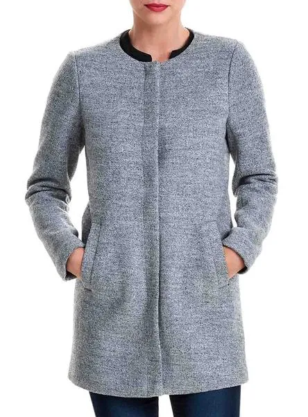 abrigo only mary sidney gris