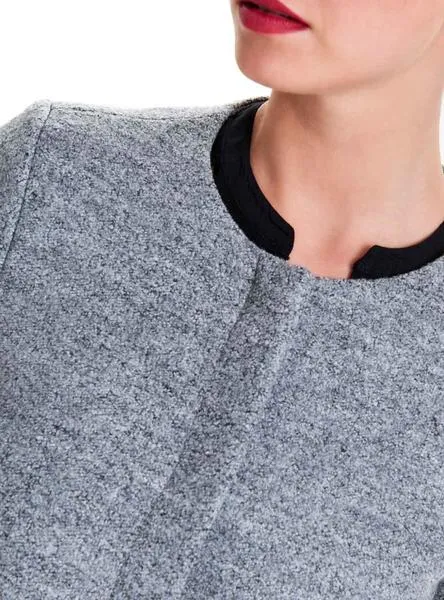 abrigo only mary sidney gris