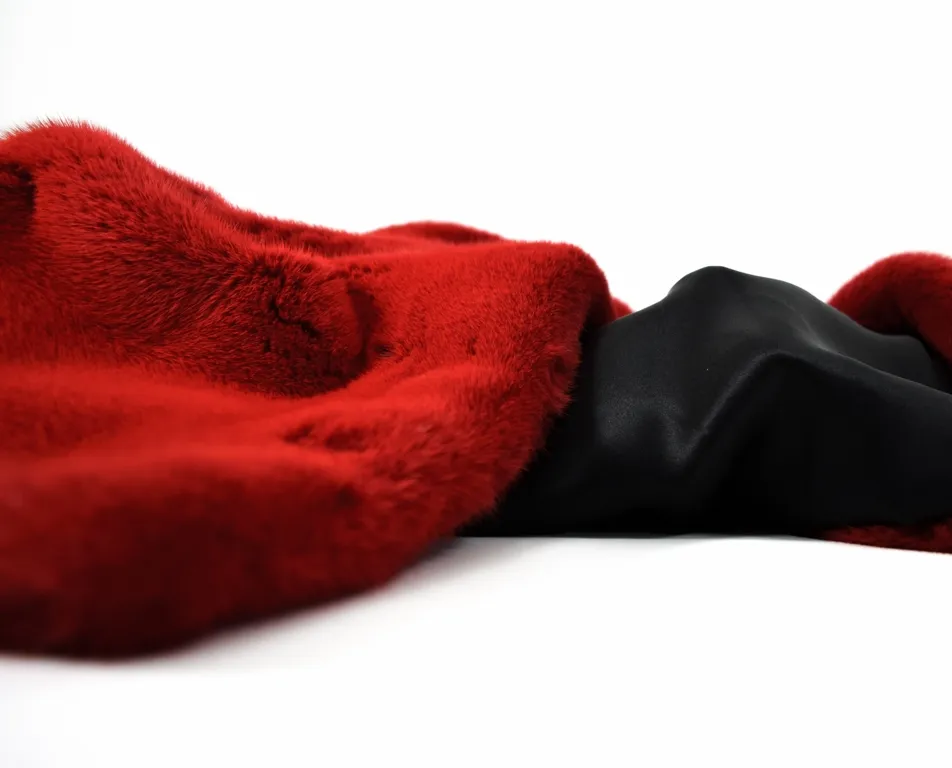 Abrigo Visón Rojo – Abrigo de piel de Visón Rojo – Ryana