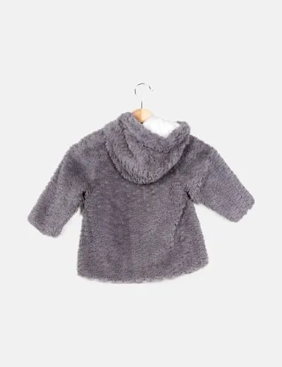 Absorba Abrigo gris pelo sintético