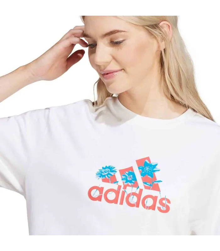 Adidas Camiseta W Flwr Bos GT Nondue