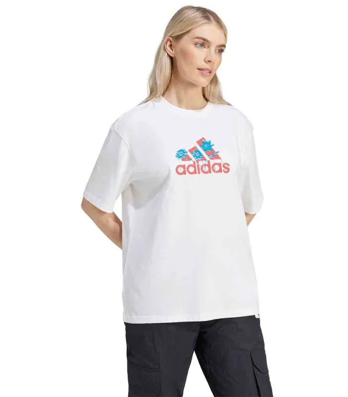 Adidas Camiseta W Flwr Bos GT Nondue