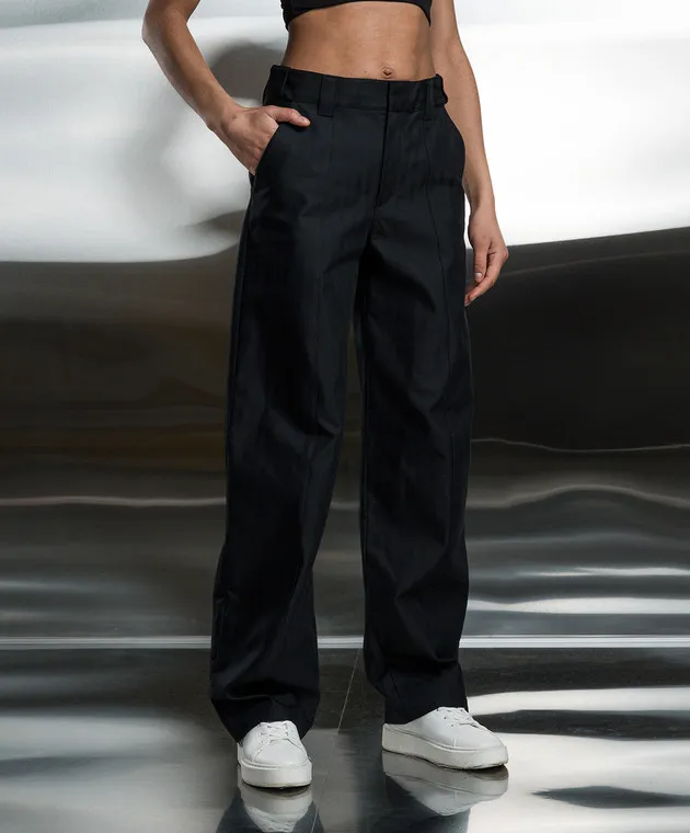 Alexander Wang Black striped pants