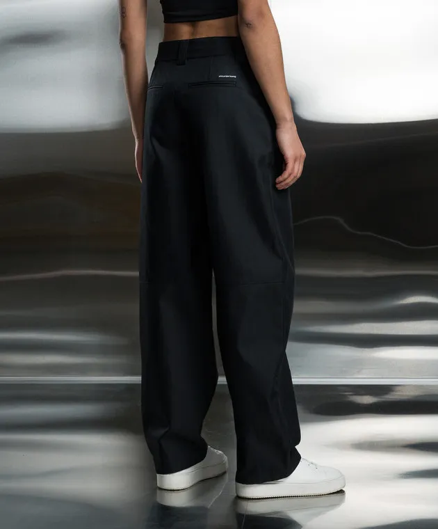 Alexander Wang Black striped pants