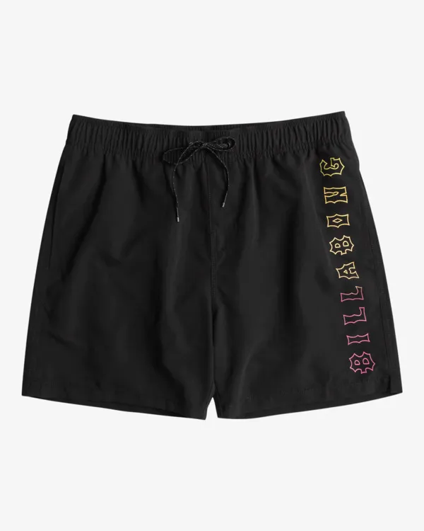 ALL DAY HERITAGE LAYBACK 16"  SHORT DE NATACI&OACUTE;N PARA HOMBRE