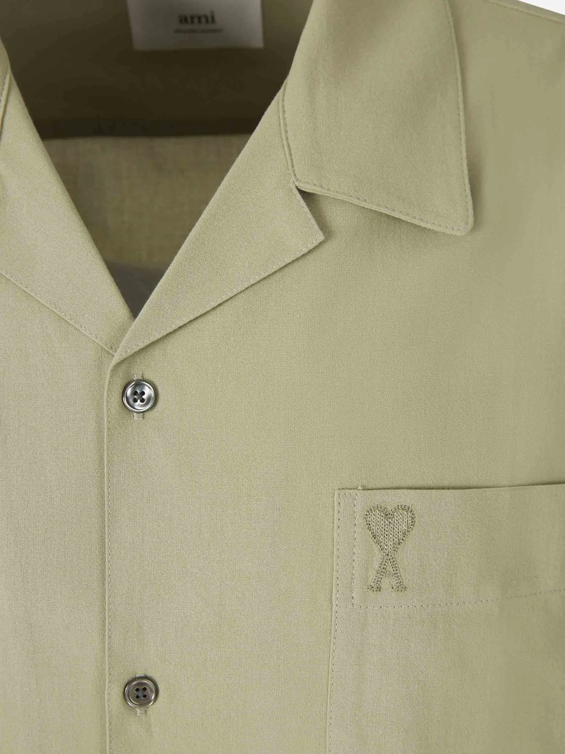 Ami Paris Camisa Oversize Algodón