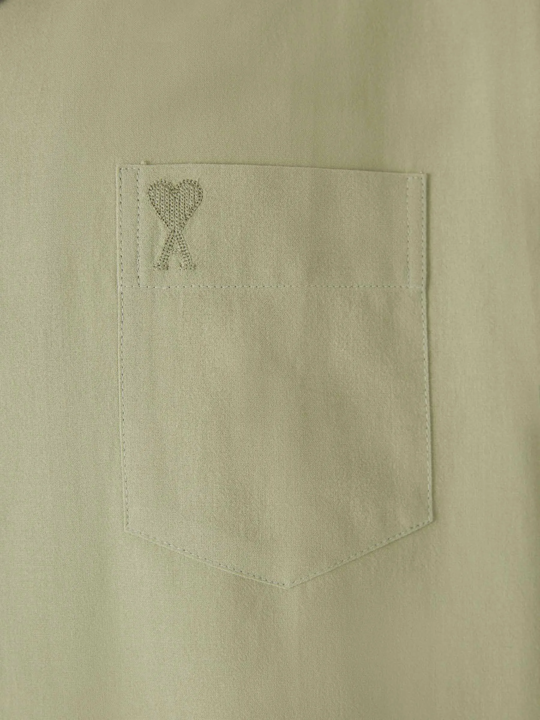 Ami Paris Camisa Oversize Algodón