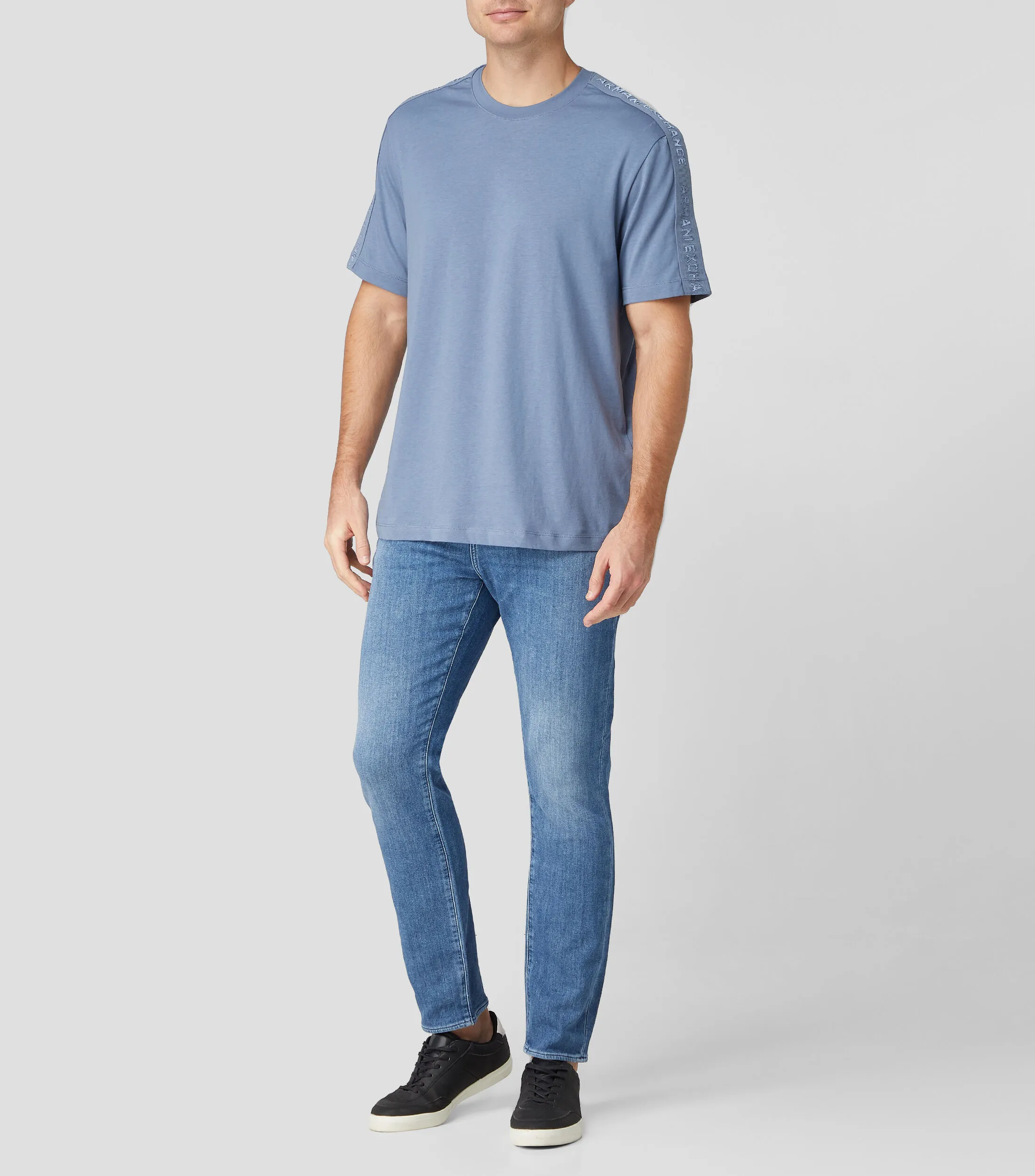 Armani Exchange Playera cuello redondo manga corta Hombre