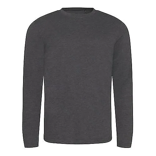 AWDIS PARA HOMBRE MANGA LARGA CAMISETA DE TRIBLEND