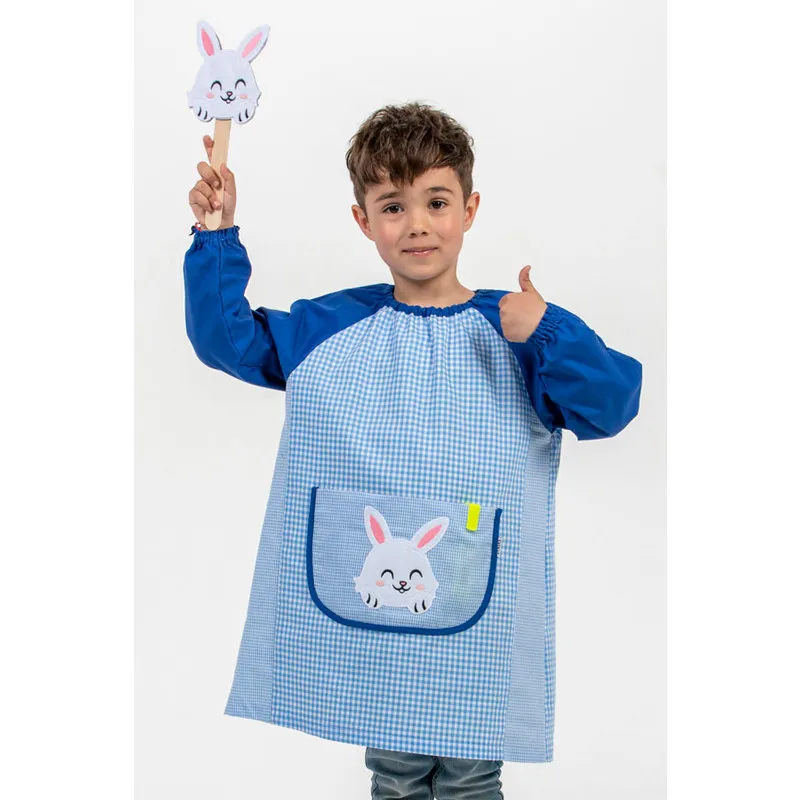 BABI GUARDERíA AZUL BORDADO CONEJITO  DYNEKE