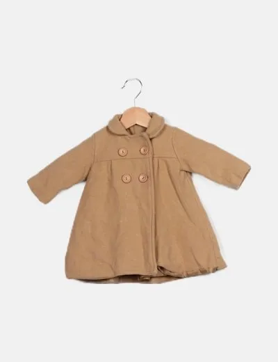 BABYFERR Abrigo marrón de paño