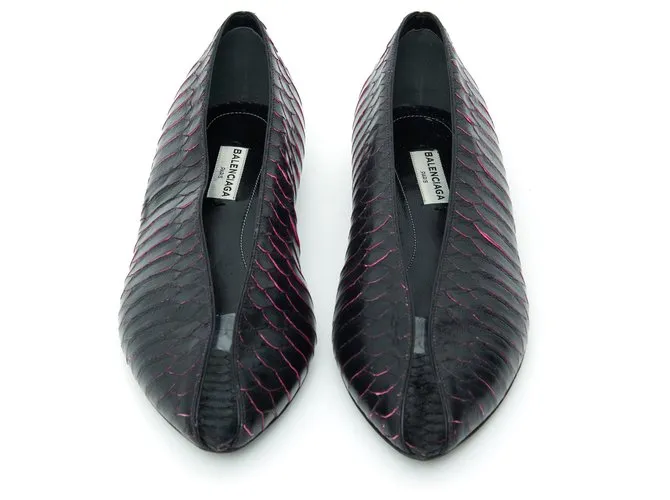 Balenciaga PITÓN NEGRO FR38 