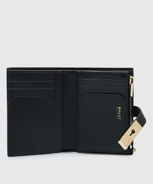 Bally Black leather wallet