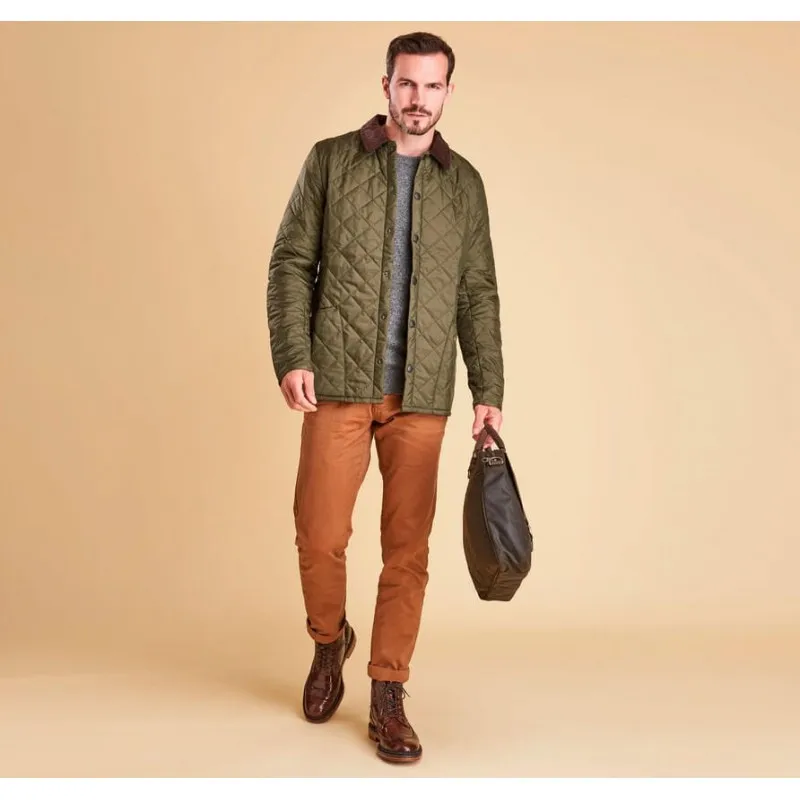 Barbour Heritage Liddesdale Quilt Olive