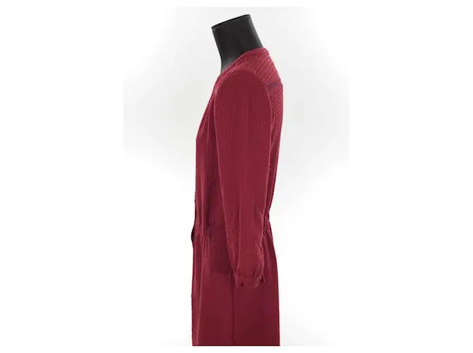 Bash Vestido burdeos 