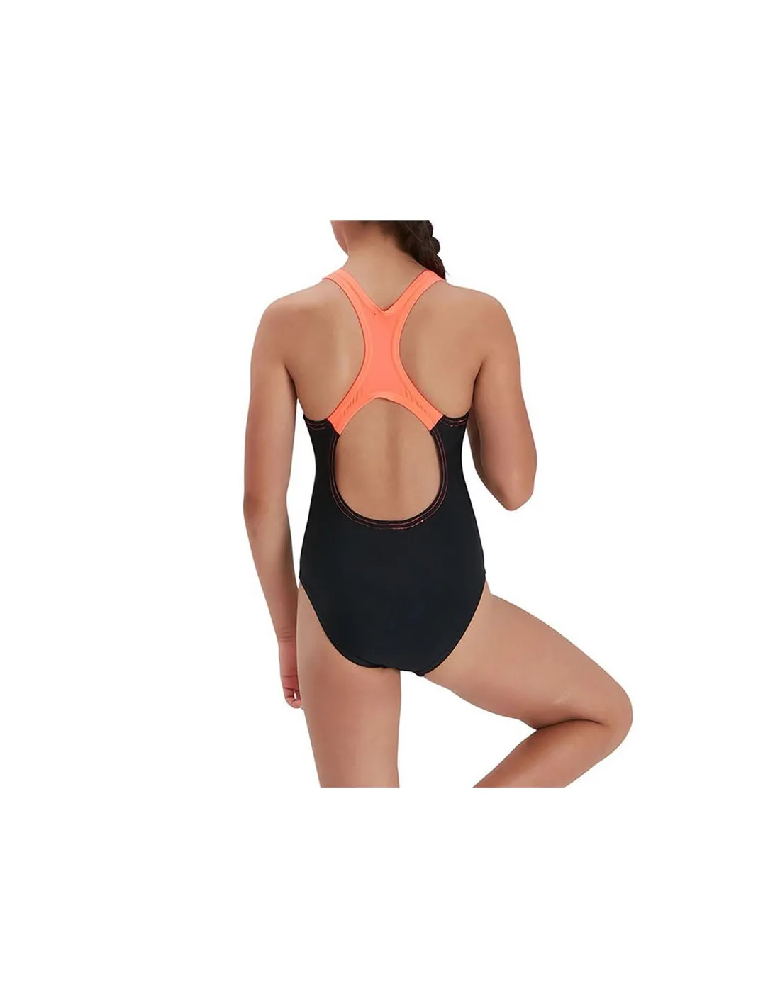Bañador de natación Speedo Medley Logo Medalist Niña BK
