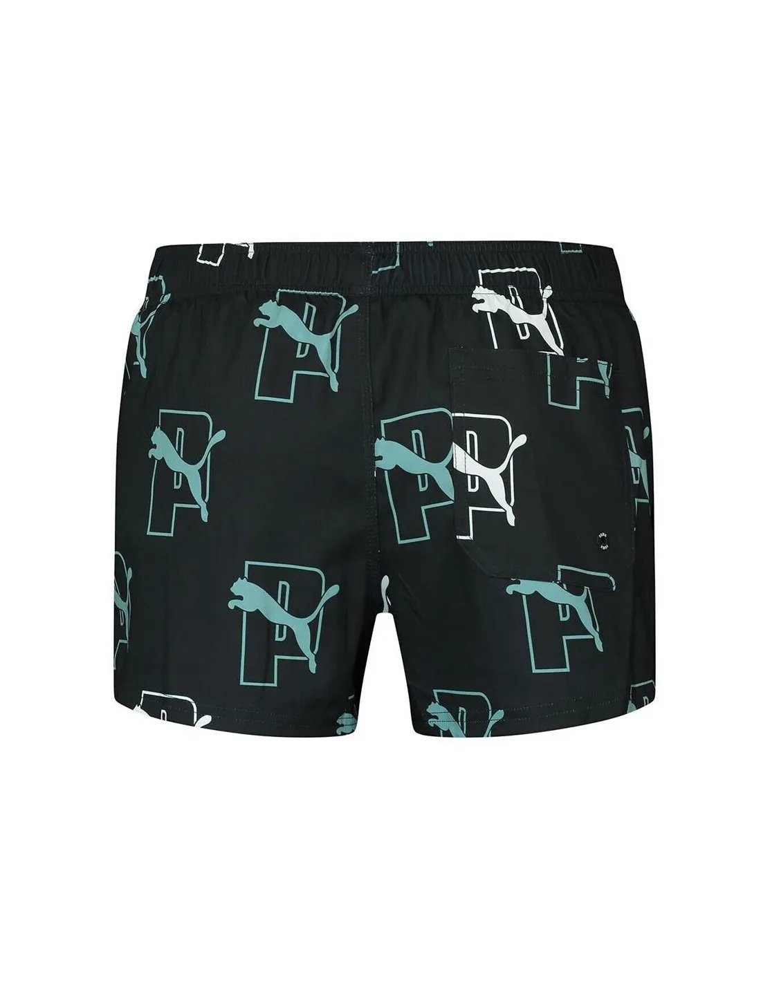 Bañador Puma Swim Print Cat Logo Shorts 1P Hombre