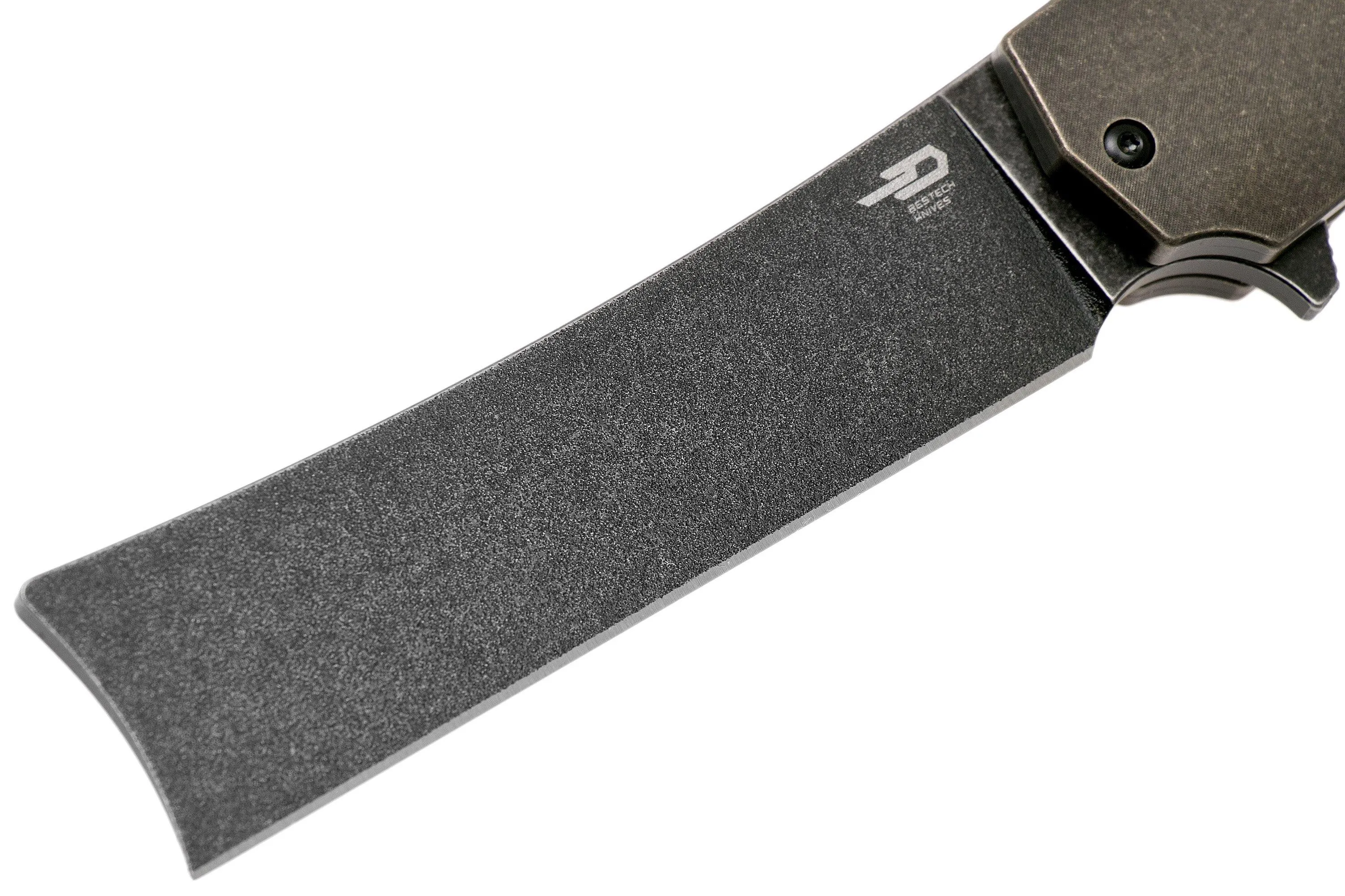 Bestech Spanish Tip Razor BT2101C Copper Carbon fibre navaja, Jason Clark Design