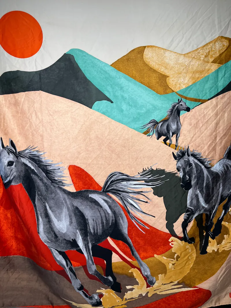 BIMBA Y LOLA Pañuelo Horses