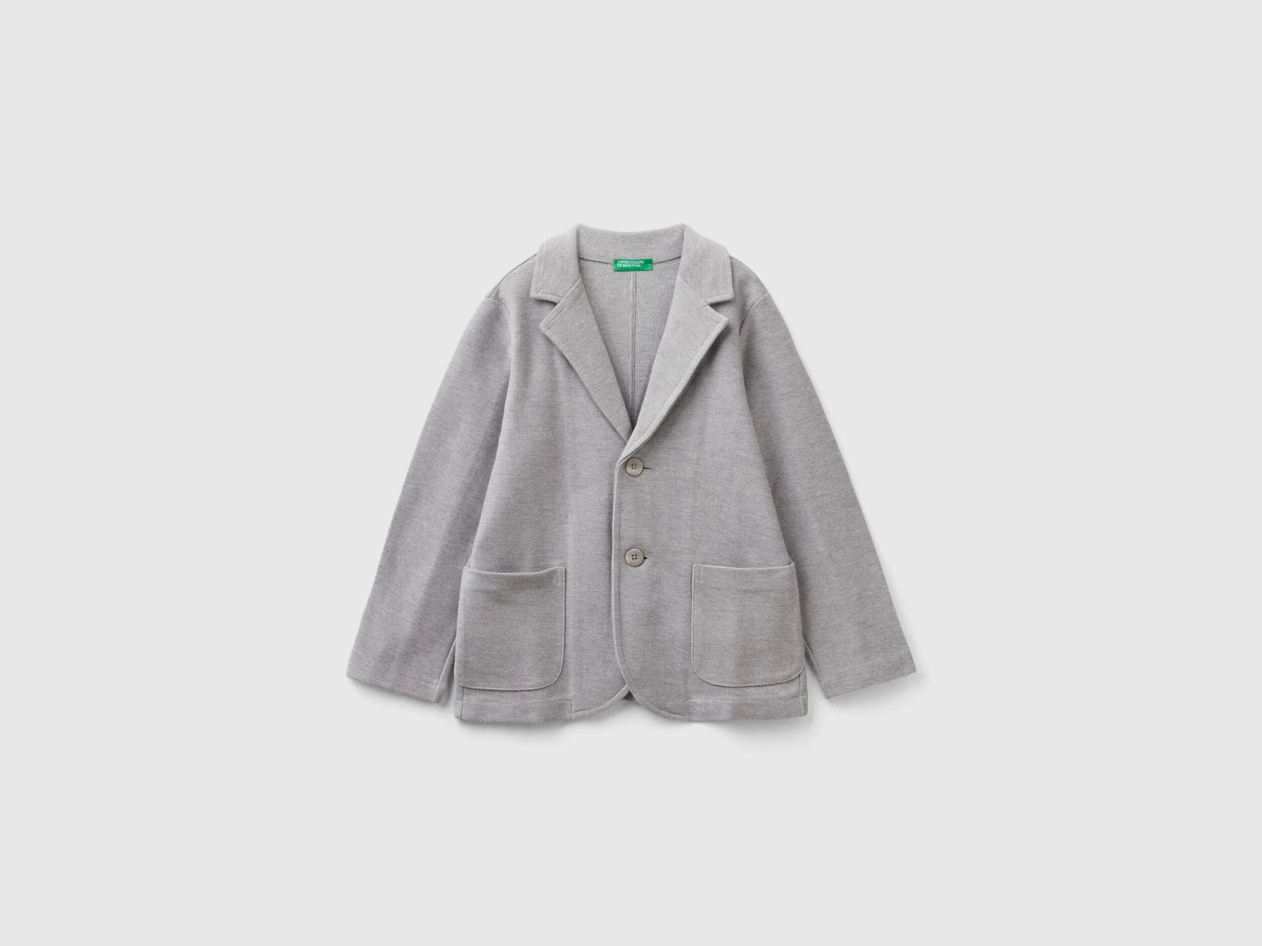 Blazer de felpa con bolsillos