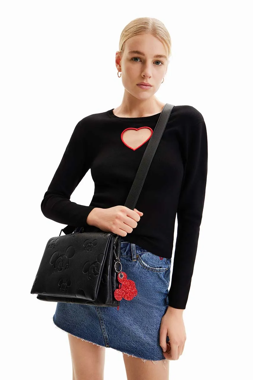 Bolso bandolera mediana Mickey Mouse Desigual 23SAXP44