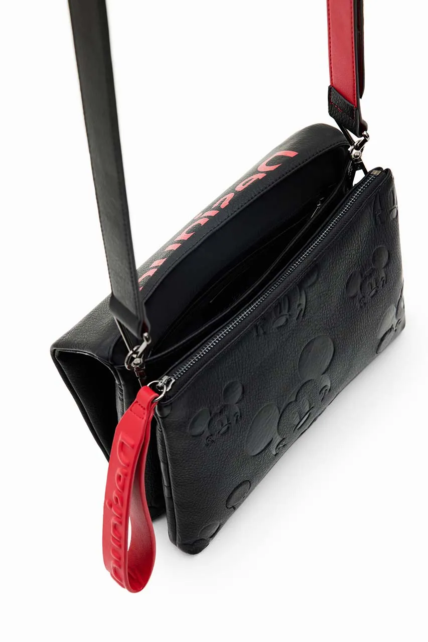 Bolso bandolera mediana Mickey Mouse Desigual 23SAXP44