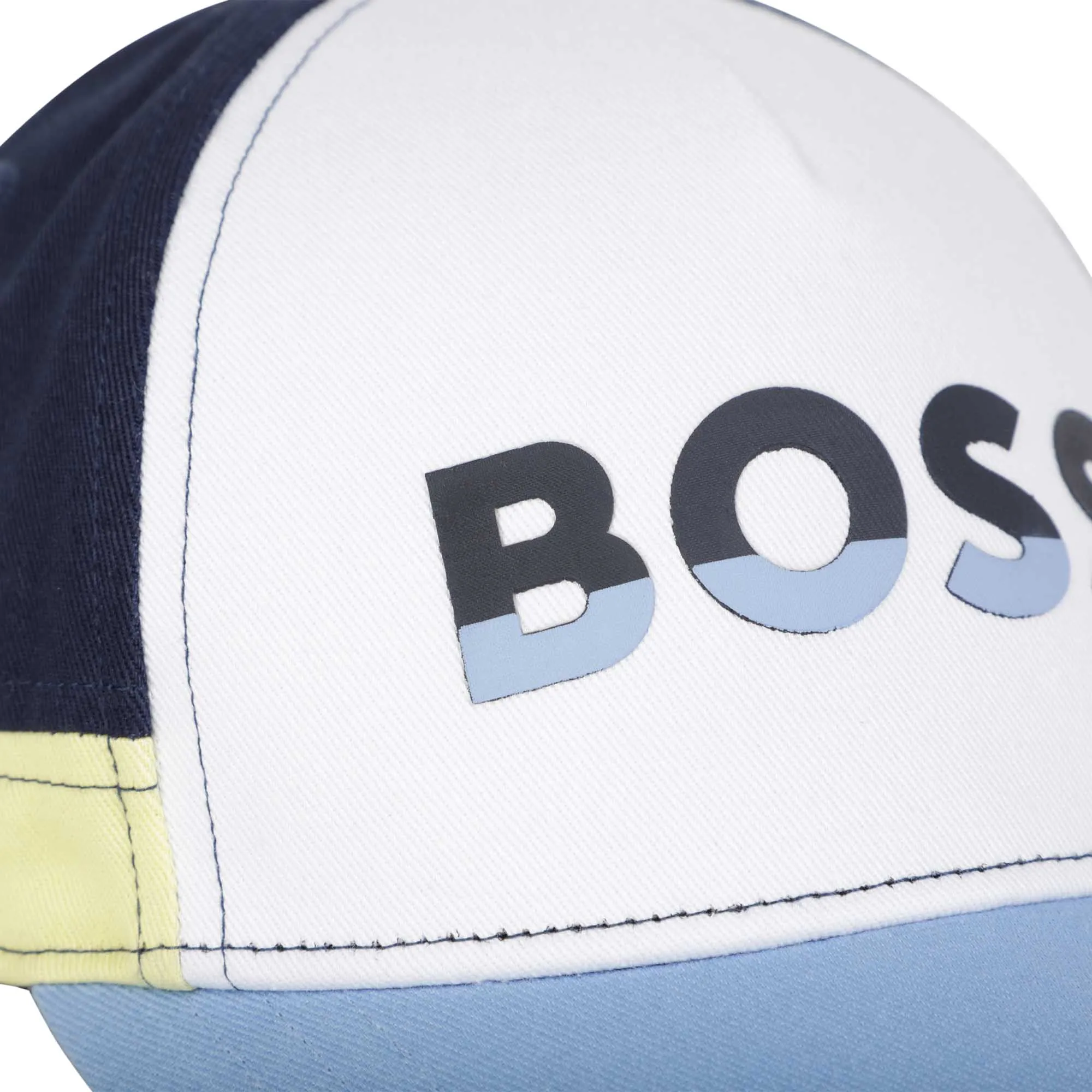 BOSS Gorra tricolor