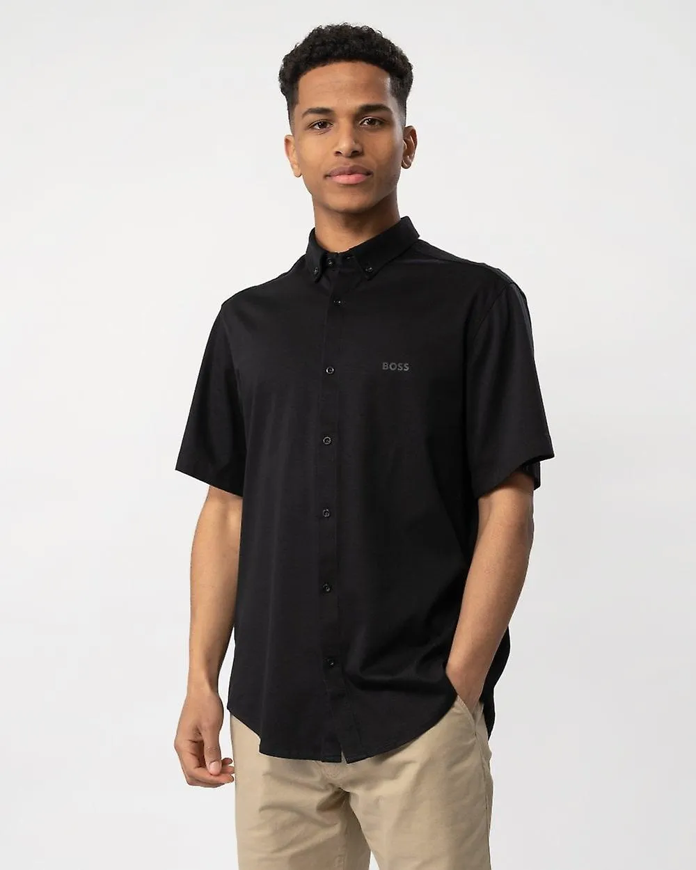 BOSS Green Camisa de manga corta para hombre BOSS Green Motion