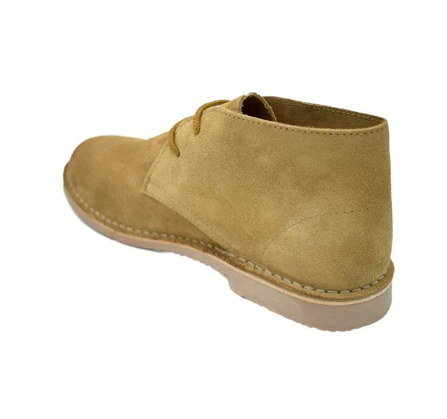 BOTA SAFARI CORDÓN CARAPIJO CANO CONFORT PISAMIERDA SERRAJE CAMELLO 26101