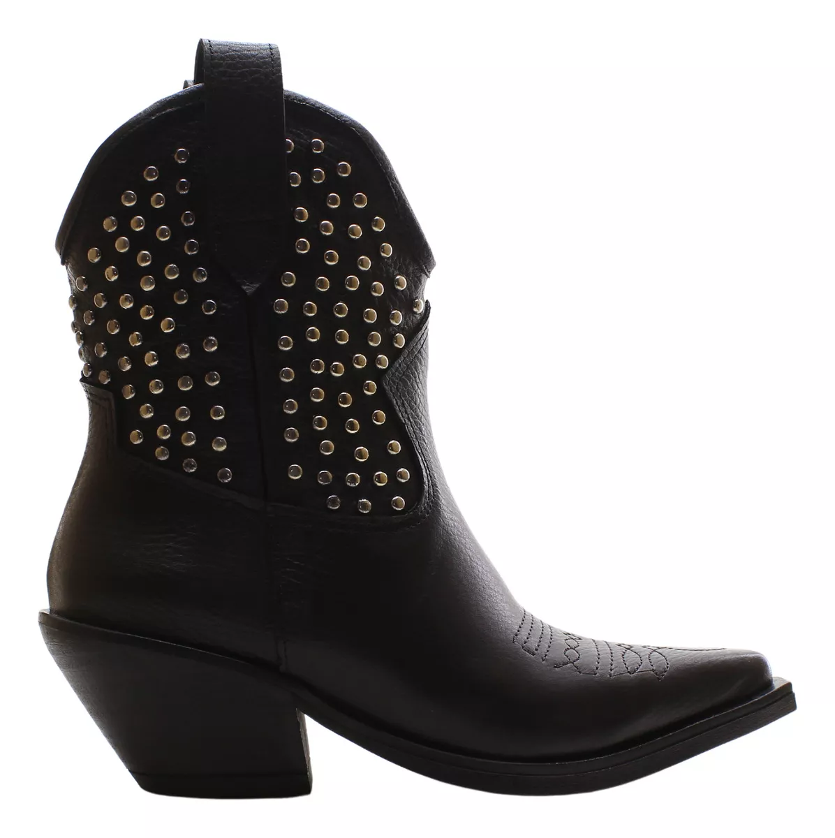 Botas Botinetas Texanas Tachas Dama Mujer Mona 10 Carg