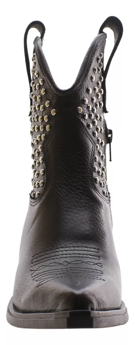 Botas Botinetas Texanas Tachas Dama Mujer Mona 10 Carg