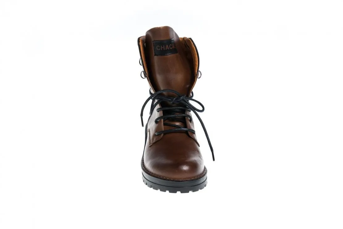 Botin de Chica Con Cordones Cuero 5666 Chacal
