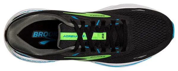 Brooks Running Zapatillas Brooks Adrenaline GTS 23 Grandes Negro Verde Azul Hombre