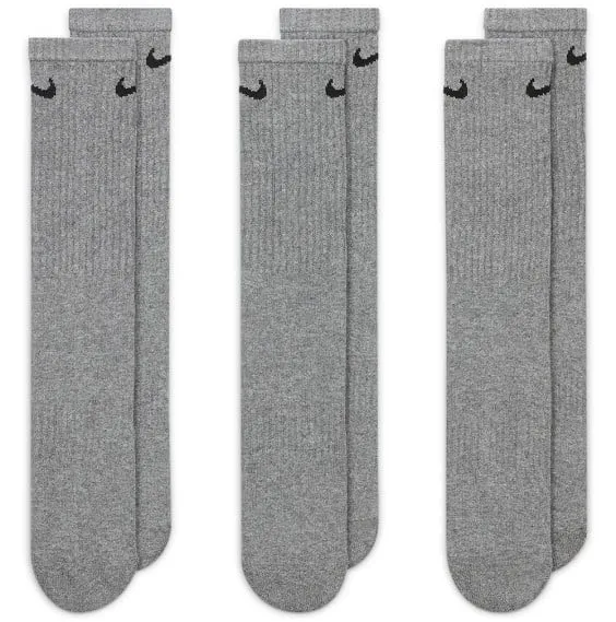 Calcetines Nike Everyday Cushion Crew Grey 3pk