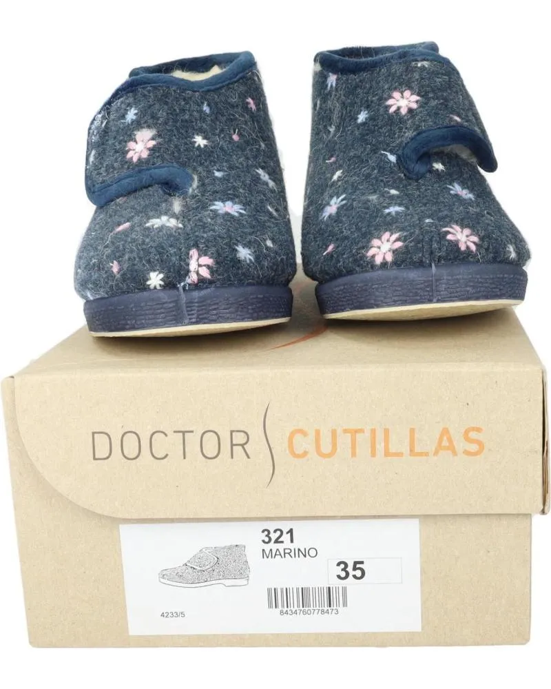 Calzado de casa D`CUTILLAS  de Mujer 321  MARINO