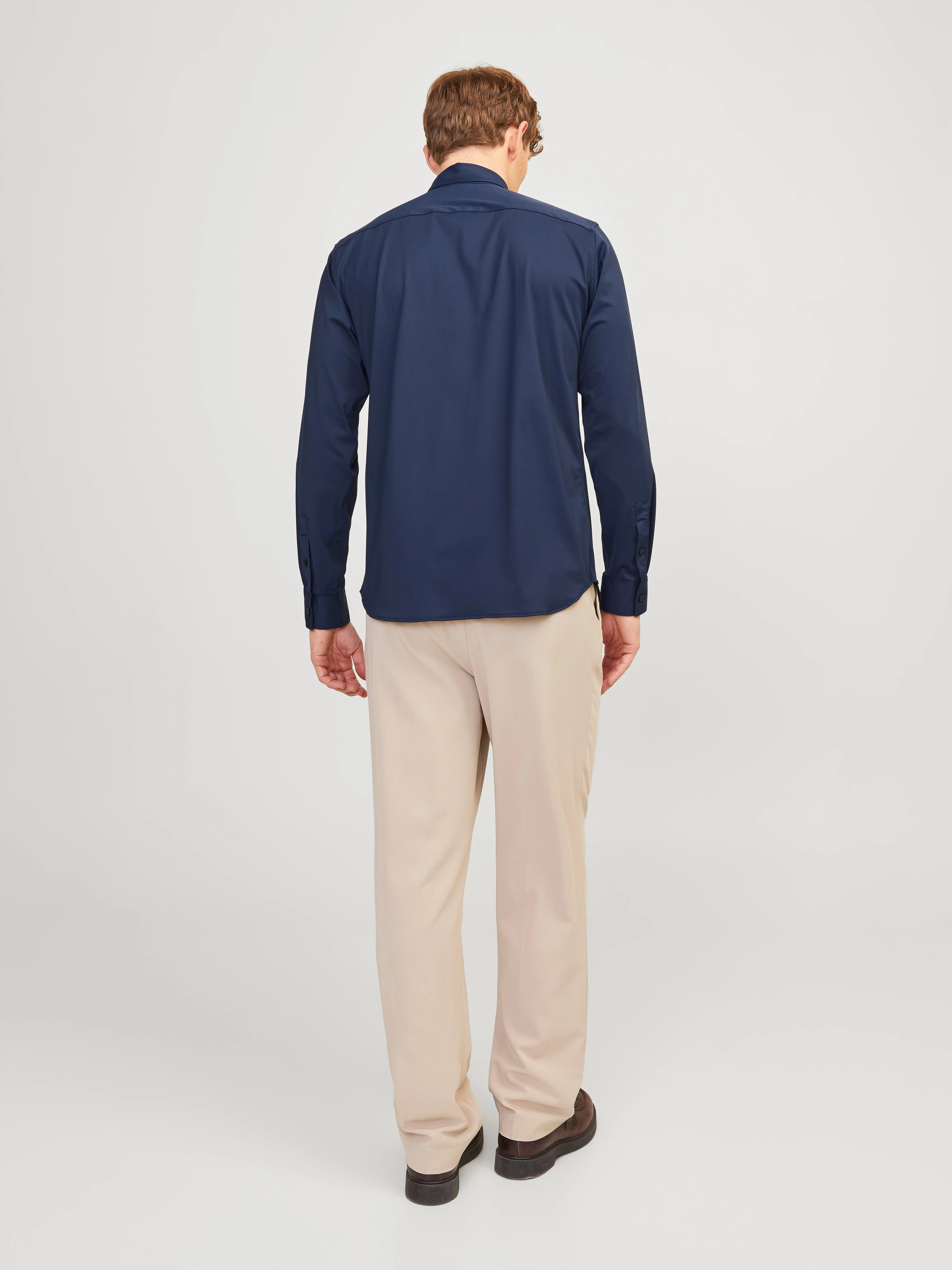 Camisa formal Corte slim | Azul oscuro | Jack & Jones®