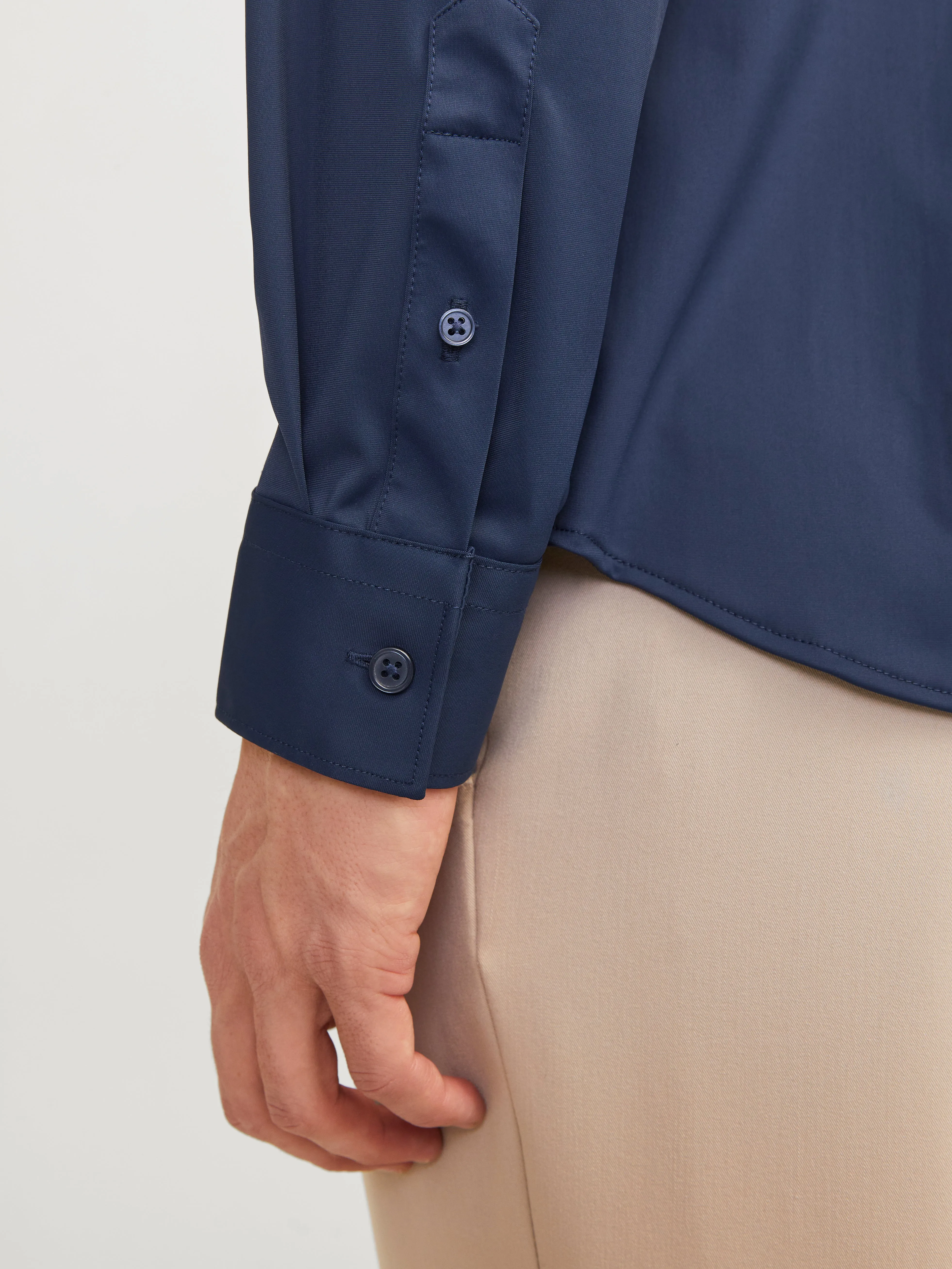 Camisa formal Corte slim | Azul oscuro | Jack & Jones®