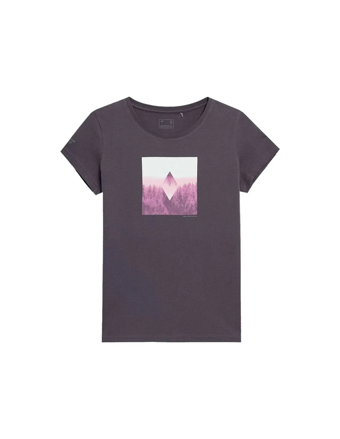Camiseta 4F Regular Organic Mujer PR