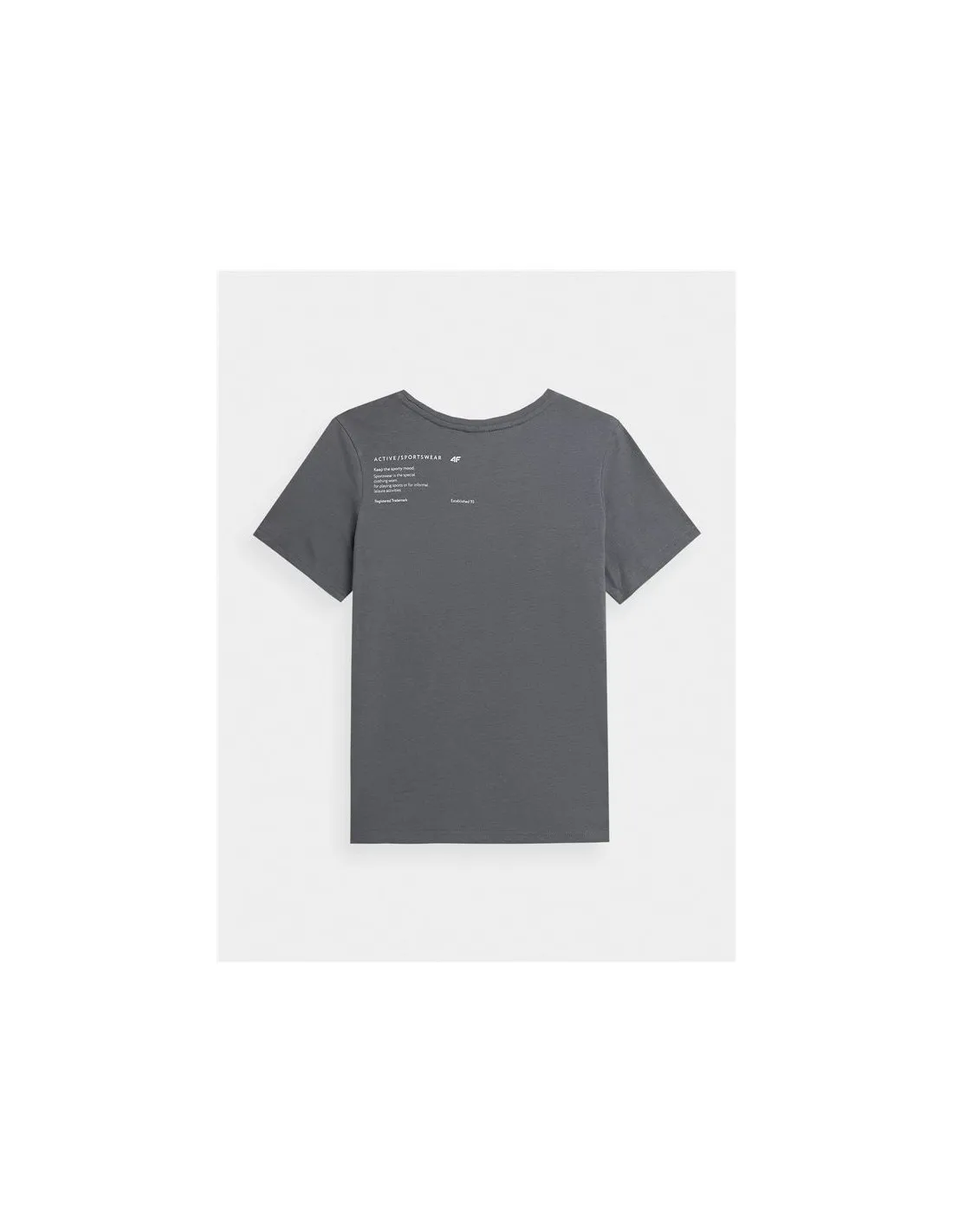 Camiseta 4F TSD025 Mujer gris