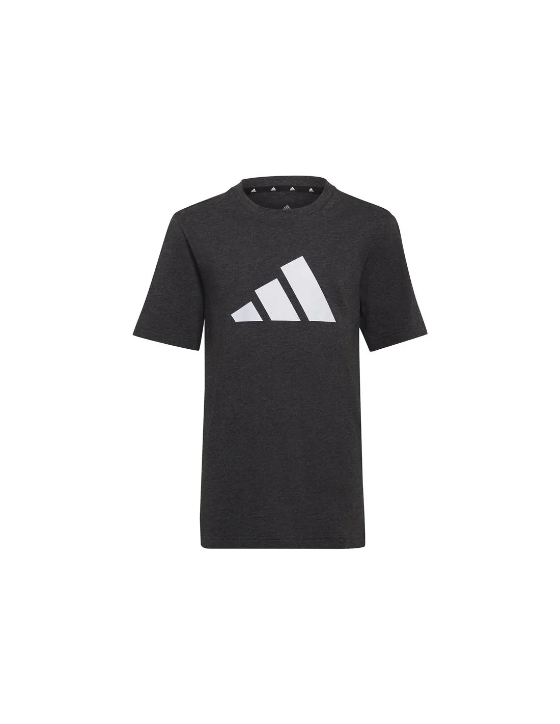 Camiseta adidas Future Icons Logo 3 bandas Black