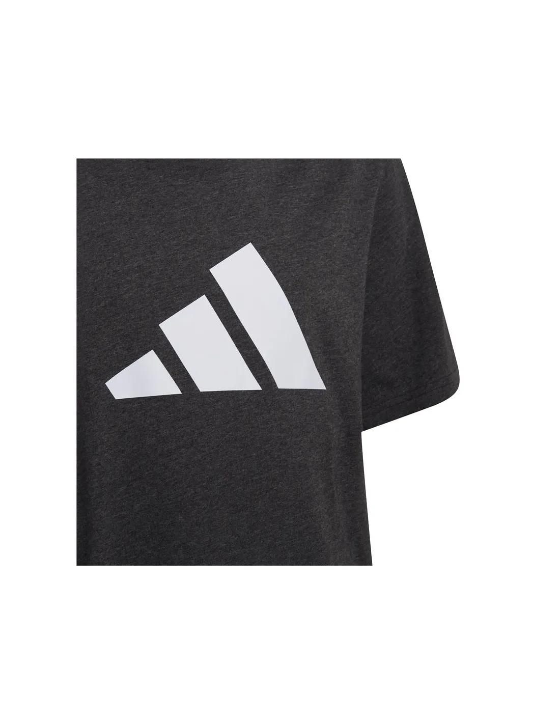 Camiseta adidas Future Icons Logo 3 bandas Black