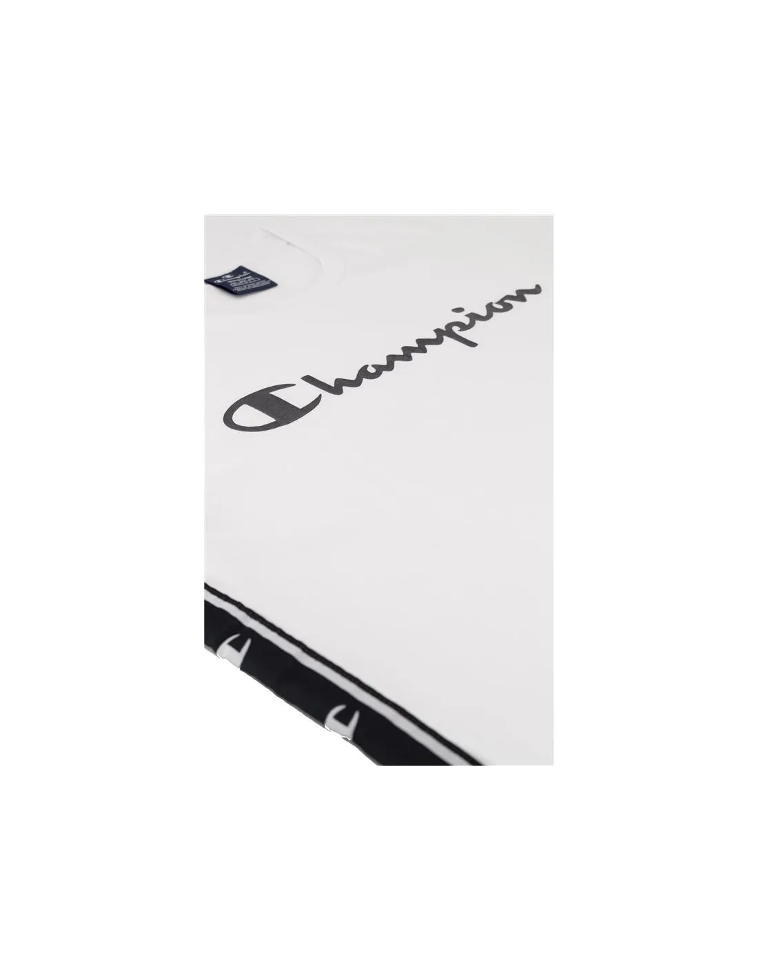 Camiseta Champion Crewneck Blanco Hombre Blanco