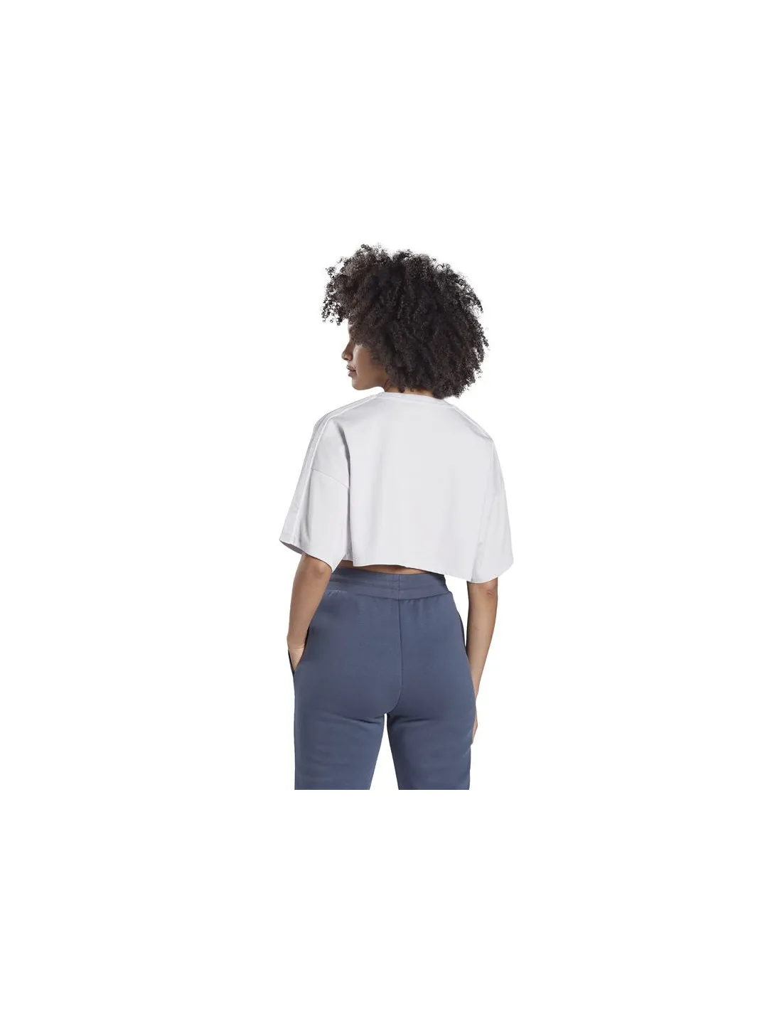 Camiseta de Fitness Reebok Crop Vector Velour