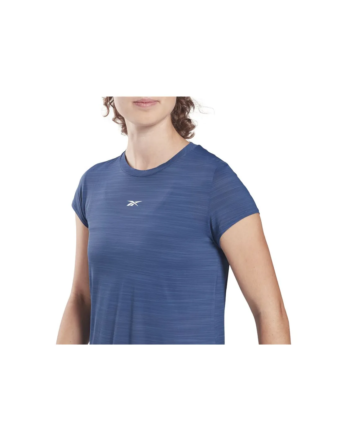 Camiseta de fitness Reebok Workout Ready W Batik Blue