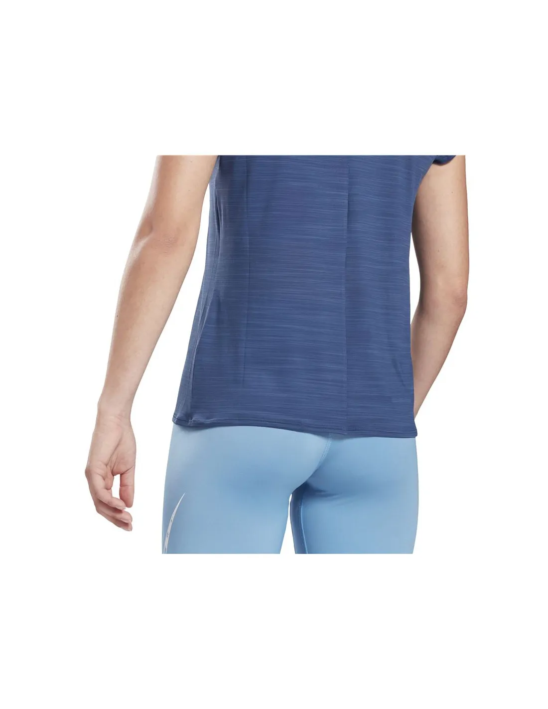 Camiseta de fitness Reebok Workout Ready W Batik Blue